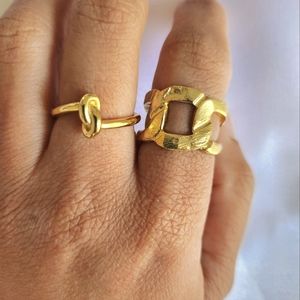 New, 18k gold and 925Sterling silver ring